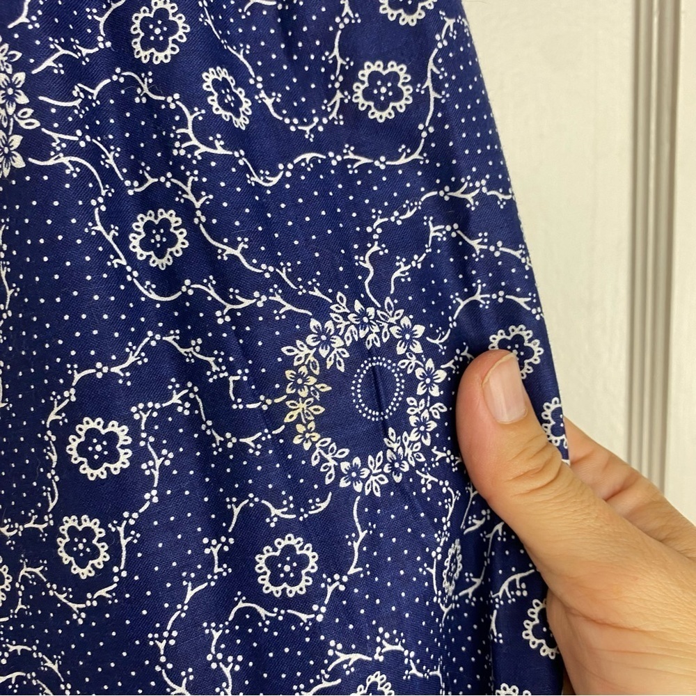 Vintage 70s Ellen Tracy Americana Maxi Skirt - Picture 6 of 7